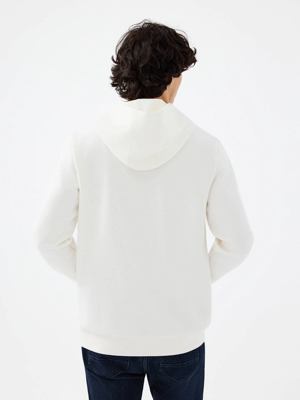 Loft Regular Fit Beyaz Erkek Sweatshirt Lf2041082 Beyaz
