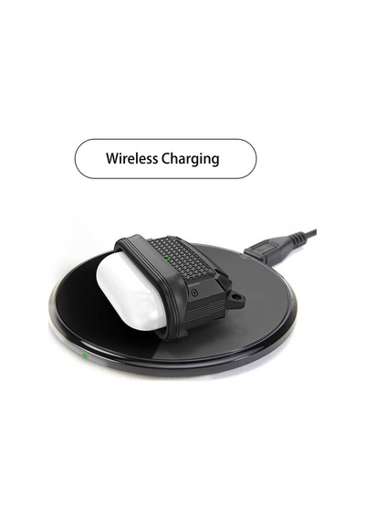 Apple Uyumlu AirPods Pro Kılıf Zore Airbag 10 Silikon Renksiz