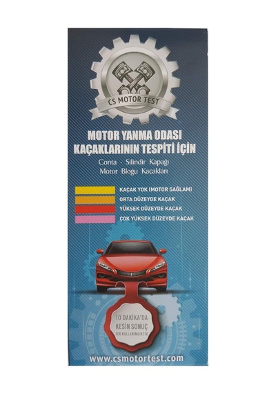 Cs Motor Test Aşınma Ve Conta Kaçak Testi- Avantajlı 2'li Paket