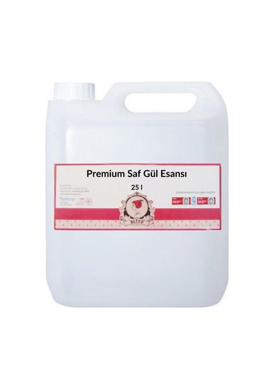 Premium Saf Gül Esansı 25 Litre