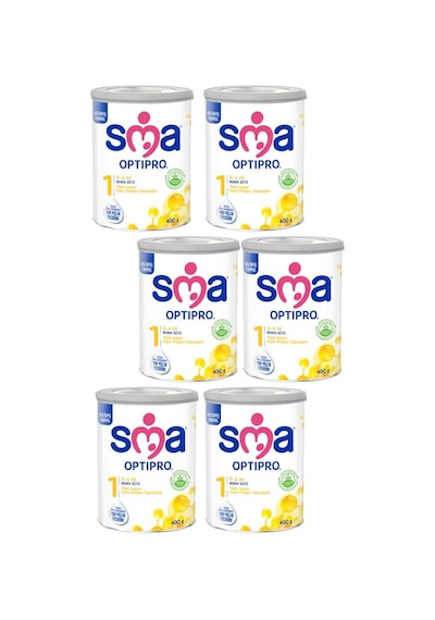 Sma Optipro 1 Probiyotik Bebek Sütü 400 G 6 Adet