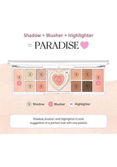 Çok Fonksiyonlu Makyaj Paleti All Take Mood Like Palette 02 Peach Heaven Peritage