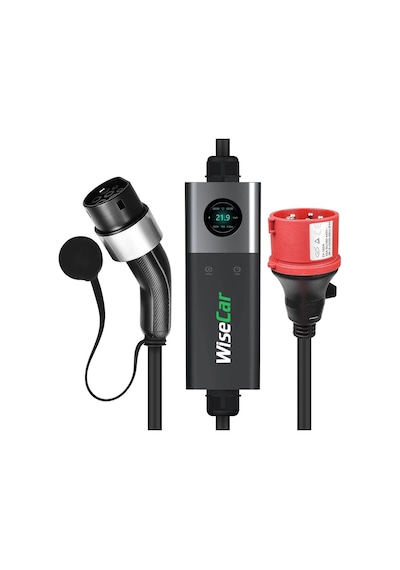 Wisecar Wtps3 22 Kw Taşınabilir Elektrikli Araç Şarj Cihazı Mobil