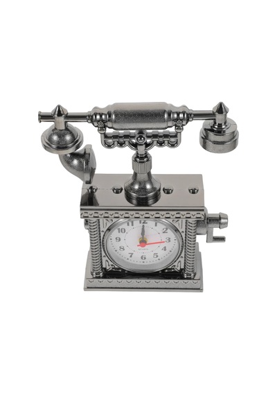 Dekoratif Retro Telefon Masa Saati Çalar Saat Özellikli Çok Renkli