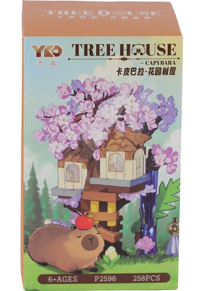 P2596 Panlos Ağaçev 258 Parça Block Oyuncak