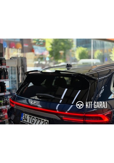 Fiat 500 Parlak Siyah Spoiler Plastik Boyalı