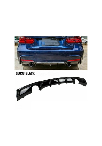 Bmw F30 2012-2018 M Performance Sağ Sol Tek Çıkış Difüzör Parl