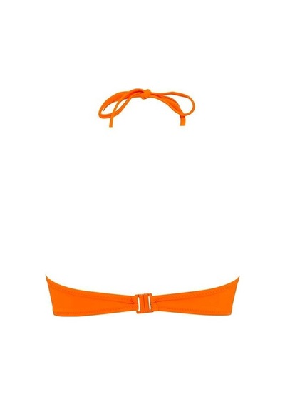 U.S. Polo Assn. Kadın Turuncu Halter Bikini Üst 21507
