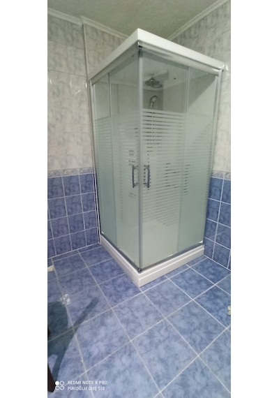 100x100 Kare Duş Üstü Kompakt Sistem
