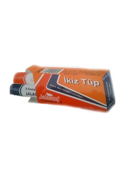 Jalasanj Ikiz Tüp Yapıştırıcı Plastik Ve Çelik Yapıştırıcı 10'Lu