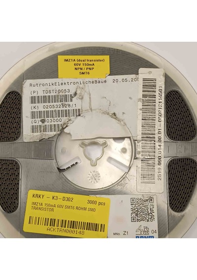 Imz1a 150ma 60v Smt6 Rohm Smd Transistör 20 Adet