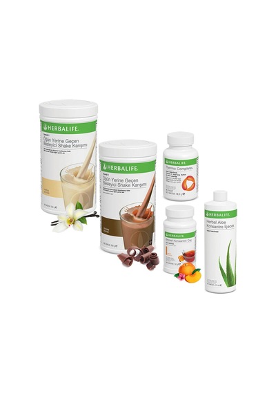 Shake Vanilya 1 Çikolata 1 - Çay Şeftali - Aloe - Thermo