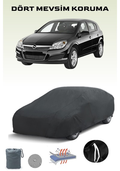 Siyah, Opel Ascona C Cc, Araba Brandası, Oto Örtüsü, Araba Çadırı Siyah