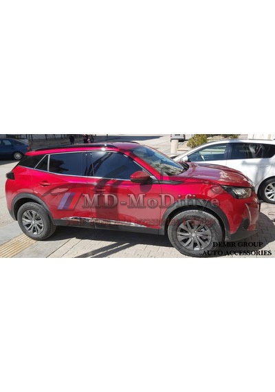 Peugeot 2008 2 Krom Cam Çerçevesi 12 Prç .2020 Üzeri N11.1758