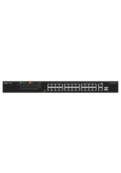 Ruijie-reyee Rg-es126s-p 26 Port 10-100 Mbps 1 Port Uplink + 1 Port 10-100-1000 Mbps Poe 370w Switch