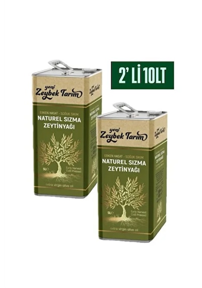 Yeni Zeybek Tarım Natürel Soğuk Sıkım Sızma 2 5l Zeytinyağı