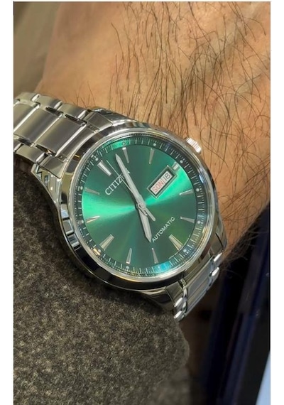 Citizen Mechanical Day-date Ny4058-79xe Otomatik Erkek Kol Saati Çok Renkli