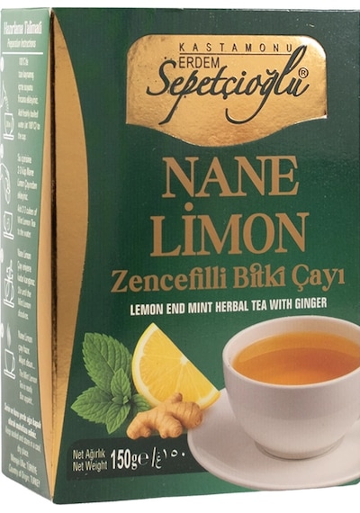 Zencefilli Nane Limon Bitki Çayı 150 G