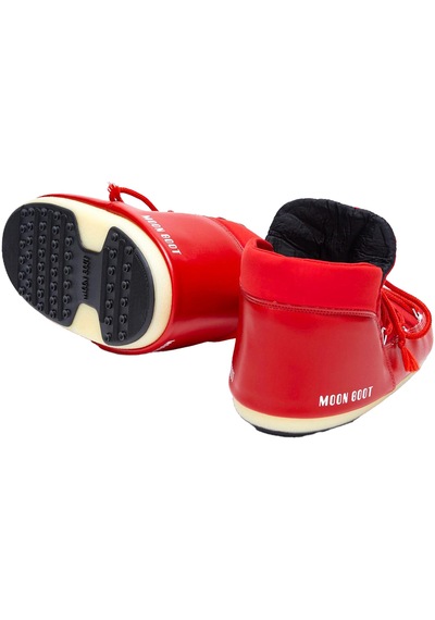 Moon Boot Moon Boot Mb Pumps Nylon Kadın Kar Botu 15 Kırmızı
