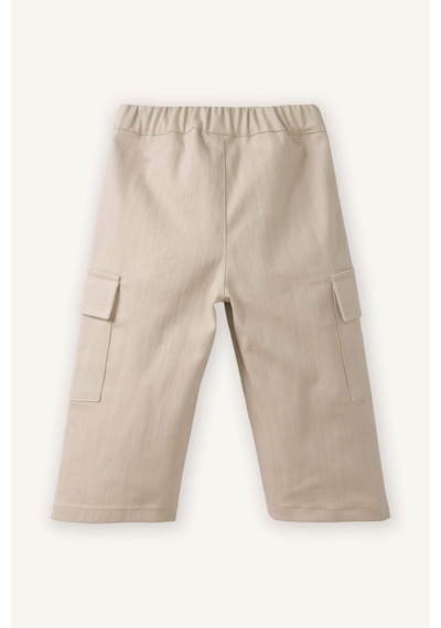 Defacto Erkek Bebek Loose Fıt Pamuklu Pantolon G6379a526spbg106 Bej-bg106