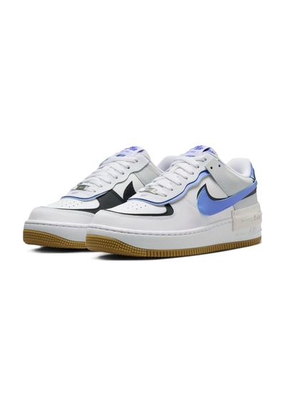 Nike Air Force 1 Shadow Sneaker Unisex Hakiki Deri Günlük Spor Ayakkabı Beyaz Mavi Beyaz - Mavi Nike Air Force 1 Shadow Sneaker Unisex Hakiki Deri Günlük Spor Ayakkabı Beyaz Mavi Beyaz - Mavi