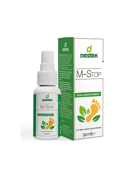 Destek M-Stop Çay Ağacı Yağlı Ayak Bakım Spreyi 50 ML