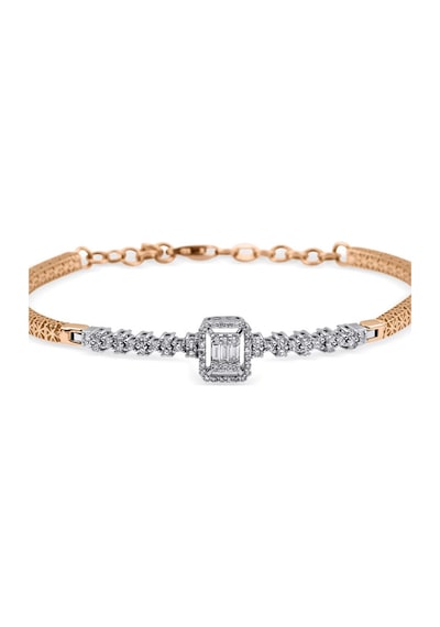 0.60 Karat Baget Pırlanta Bileklik - Hrd Sertifikalı 70151404