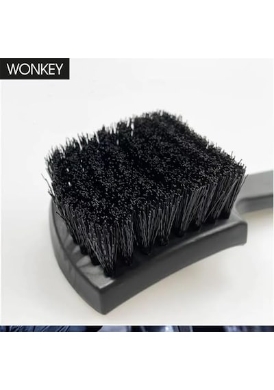 Wonkey - Lastik, Paspas Temizleme Fırçası, Arabalar Veya Motorsikletler İçin Lastik Temizleyici Sert Fırça