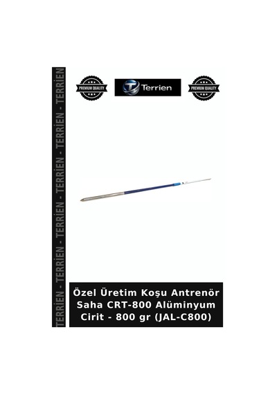 Premium Antrenör Atletizm Sahası Spor Aleti Crt-800 Alüminyum Cirit - 800 Gr Jal-c800 Çok Renkli