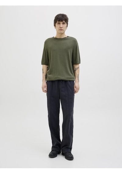Jack & Jones Erkek Bisiklet Yaka Triko - William - 12275451 Four Leaf Clover