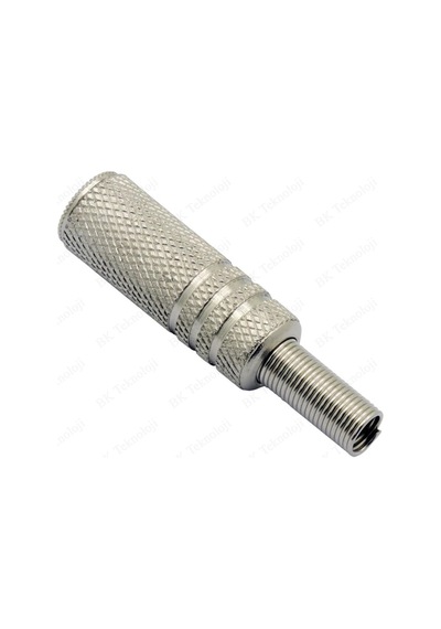 Metal 3.5mm TRS Stereo Dişi Jak Ses Kablosu Uzatma Konnektörü