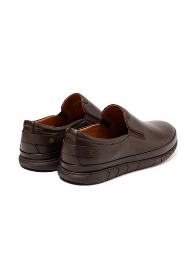 Sneaker Erkek Og-5424 John May 104 Kahve Dolaplı Deri Kahverengi