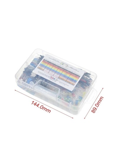 Elektronik Başlangıç Seti Arduino Starter Kit Şeffaf Çantada
