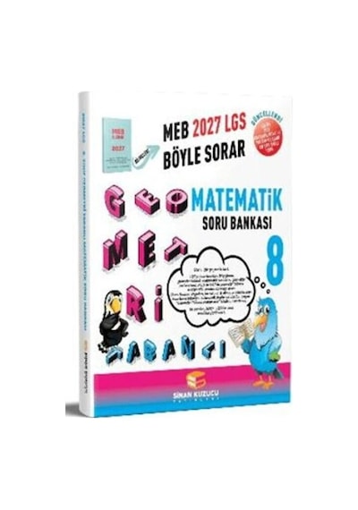 2027 8. Sınıf Geometri Tabanlı Matematik Soru Bankası Sinan Kuzucu