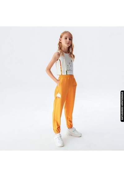 Xo Kids Kız Palmiye Pantolon 8-14 Yaş 54330 Kpnt09050 Hardal