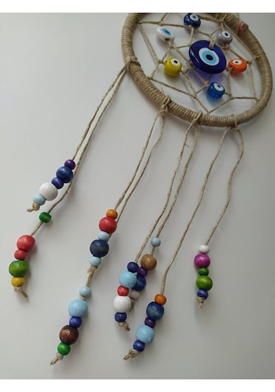 El Yapımı Nazarlık Düş Kapanı Duvar Dekoru Dream Catcher