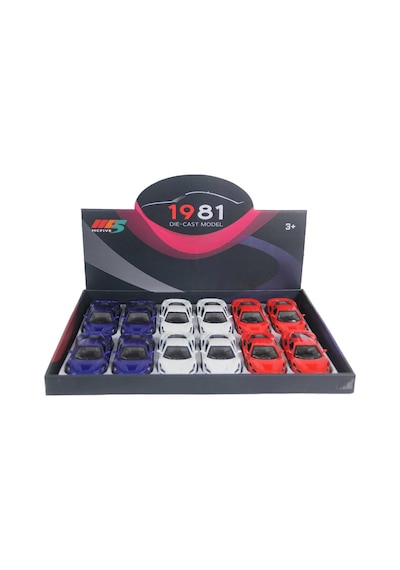 Metal Çek Bırak Spor Araba 6636-68