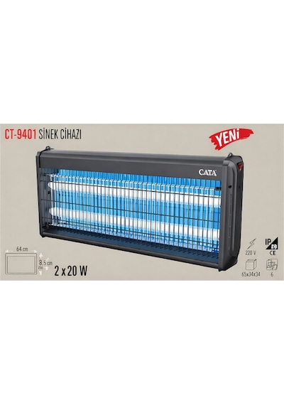 2x20 Sinek Armatür Ct-9401 Diğer