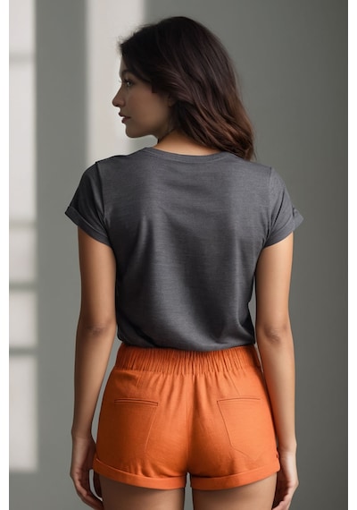 Squitee Tribal Kertenkele Baskılı Antrasit T-shirt - Beden: Xs