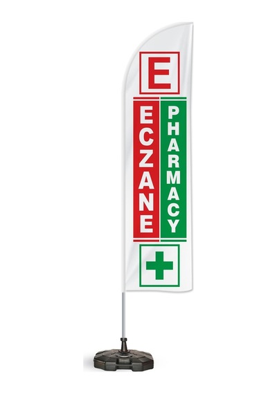 Eczane Pharmacy Yelken Bayrak 2'li Paket V2