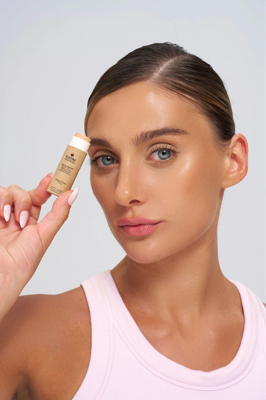 Kuatra Botanical Porcelain Natural-mineral Stick Concealer & Bb Spf 50+ Pa++++ Çok Amaçlı Nemlendirici, Leke Karşıtı, Vitamin C, Renkli Bakım 15