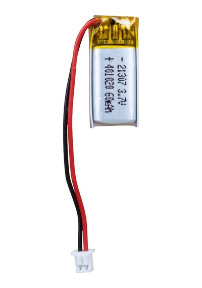 Powermaster 3.7 Volt 60 Mah Lityum Polimer Şarjlı Pil 4x10x20 Mm Akıllı Saat Kulaklık Pili