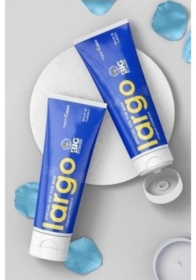 Largo Big Power 2 Adet Kremi Pe.nis Jel 2 Adet Mendil 50ml Ekstra Etkili