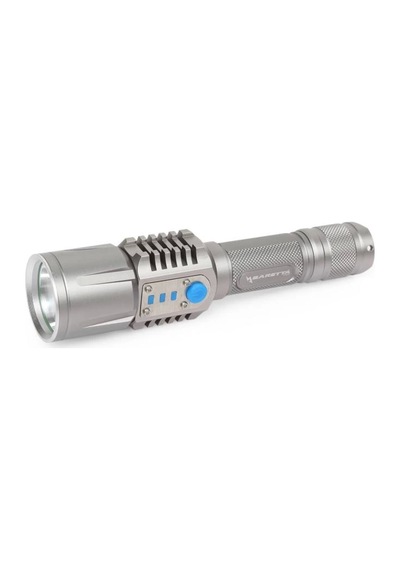 Baretta Brs18 Oto Şarjlı T6 Led 3000 Lümen El Feneri Siyah