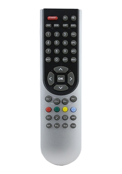 WEKO KL Arçelik Uyumlu-BEKO RCH 5Y52 SYSLİ BLİSTERLİ LCD TV KUMANDASI R