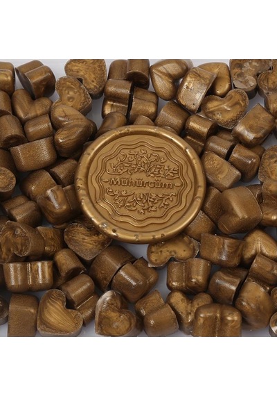 Mühür Mumu Eritme Kalp Boncuk Paket Mod No: 555 AÇIK ANTİK GOLD
