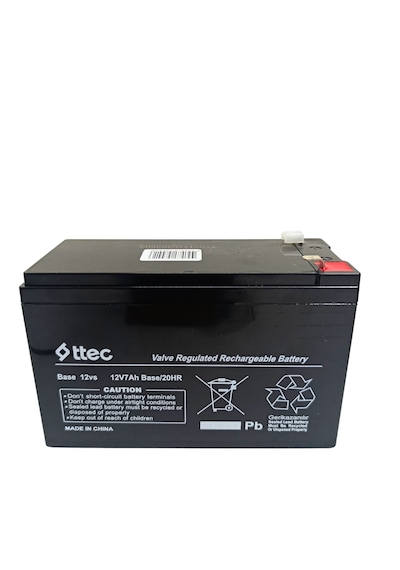 Ttec 12 Volt 7 A Akü -12v 7 Ah Kuru Base Akü 2026 Üretim