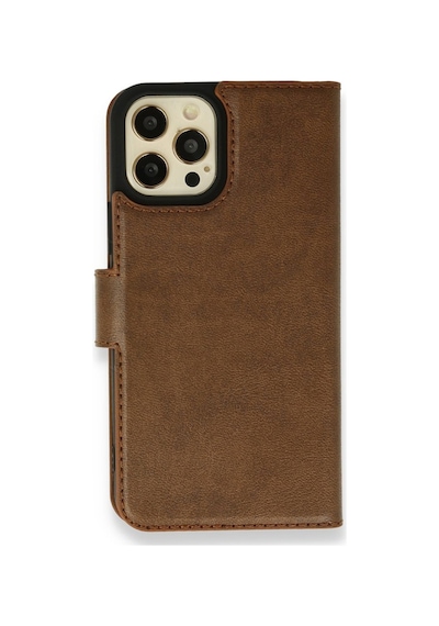 Apple Uyumlu iPhone 12 / 12 Pro Kılıf FitCase Elite Kapaklı Cüzdanlı