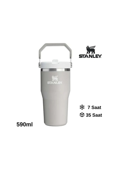 Stanley The Iceflow Flip Straw 2.0 Tumbler 0.59l Termos 10-12044-046 Gri