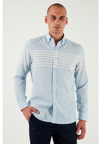 U.S. Polo Assn. U.s. Polo Assn Erkek Gömlek G081sz0042105376 Açık Mavi Açik Mavi